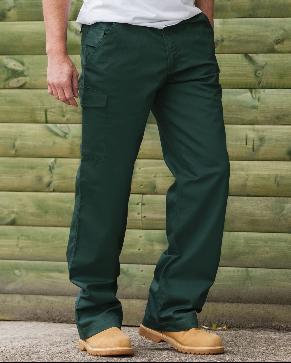 Russell Polycotton Twill Trousers Front