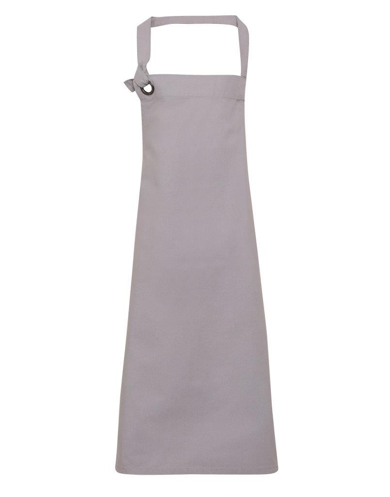 Calibre heavy cotton canvas apron in Silver