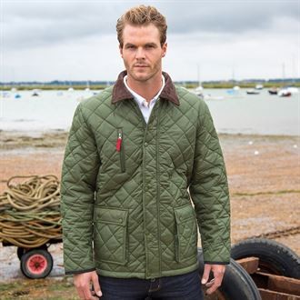 Urban Cheltenham Gold jacket in Olive