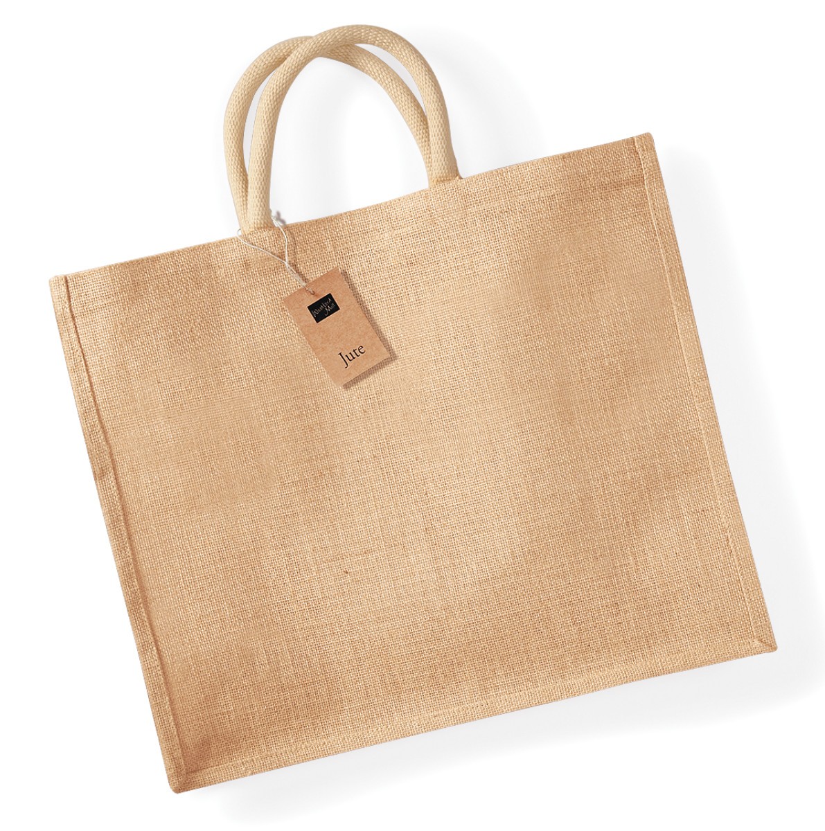 Jumbo Jute Shopper Bag