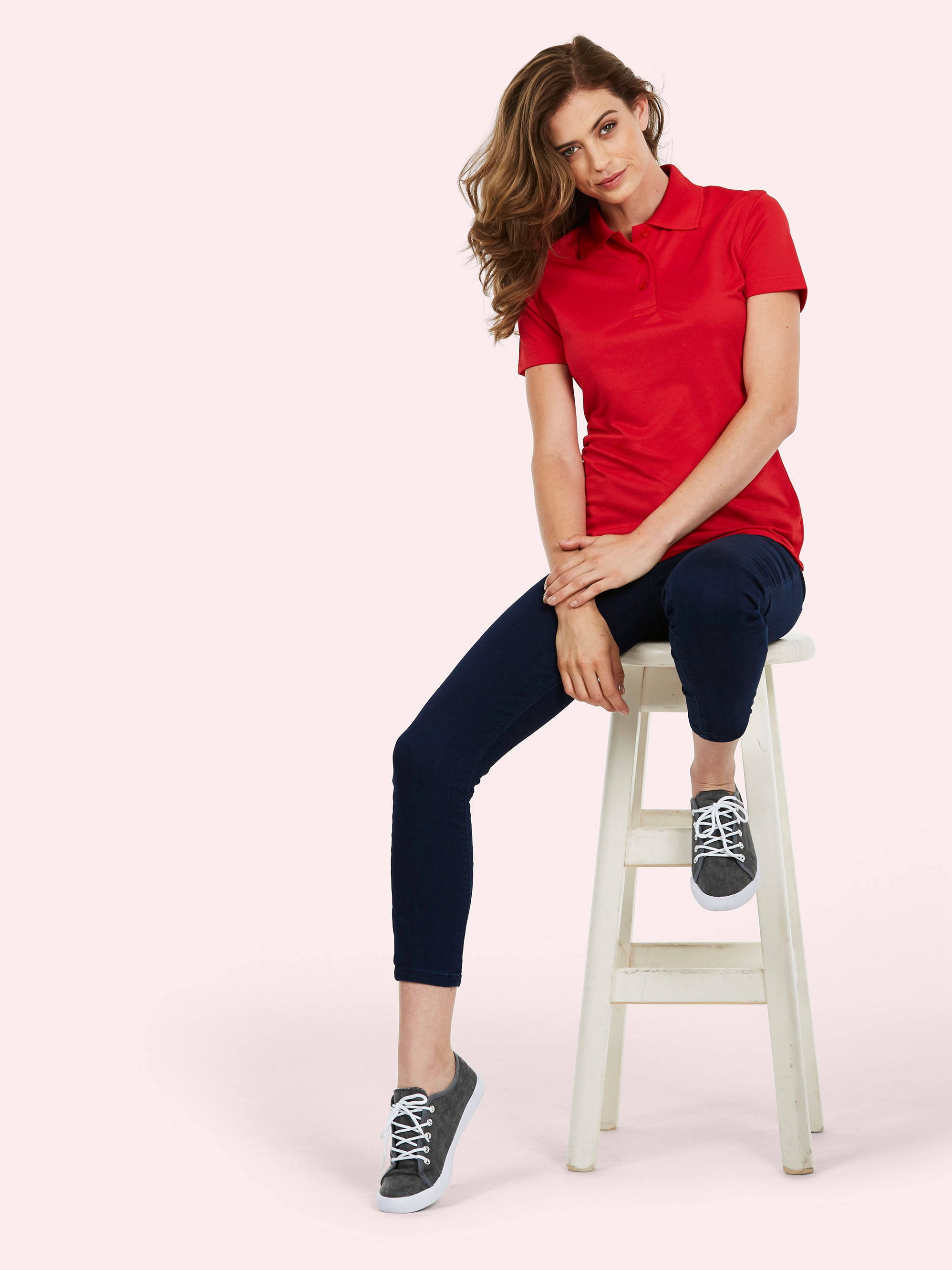 UC128 200gsm Ladies Super Cool Workwear Polo Shirt