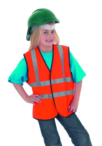 Child's Hi-Vis Sleeveless Safety Waist Coat