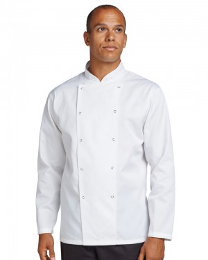Dennys Budget AFD Chef Jacket in White