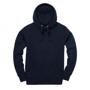 UltraSoft Peach Finish Hoodie - French Navy