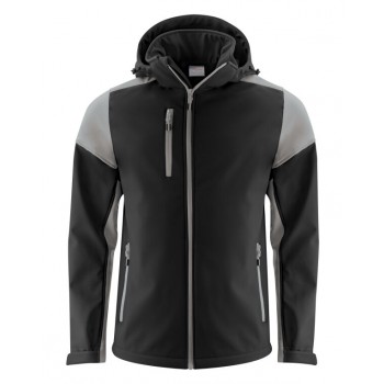 Printer Mens Contrast Softshell Jacket