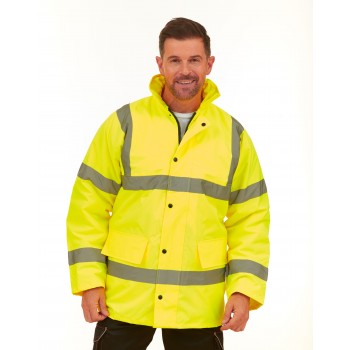 Yoko Hi-Vis Road Safety Waterproof Jacket