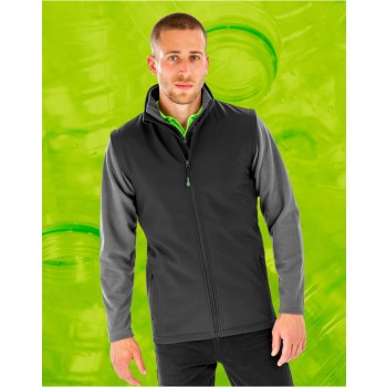 Recycled 2-Layer Printable Softshell Bodywarmer