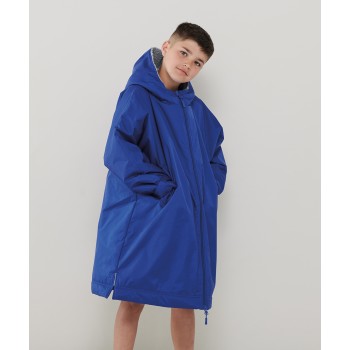 Kids All-weather warm sherpa fleece lined robe