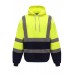Yoko Hi-Vis Hoodie Yellow/Navy