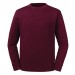 100% Cotton Sweatshirt - Burgundy