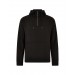 1/4 Zip Hoodie Black