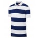 Blue Void and White Nike Polo
