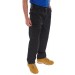 Super Click Polycotton 9oz Trousers in Black