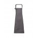 Calibre heavy cotton canvas apron in Dark Grey