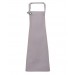 Calibre heavy cotton canvas apron in Silver