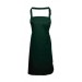 EWPR154 Colours Bib Apron with pocket in Bottle Green