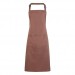 EWPR154 Colours Bib Apron with pocket in Mocha