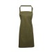 EWPR154 Colours Bib Apron with pocket in Olive Green