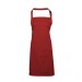 EWPR154 Colours Bib Apron with pocket in Red