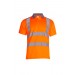 Hi Vis Short Sleeve Polo Shirt - Orange