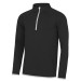 Sports Cool ½ zip sweatshirt Black / White