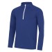 Sports Cool ½ zip sweatshirt Royal / White
