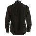 KK116 Premium Non Iron Corporate Shirt in Black back view