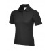 220gsm Womens Polo in Black