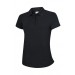 UC128 Ladies Super Cool Workwear Polo Shirt in Black