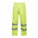 Uneek Hi-Viz Trousers Yellow Front Image