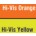 Hi-Vis Orange / Hi-Vis Yellow