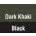 Dark Khaki / Black